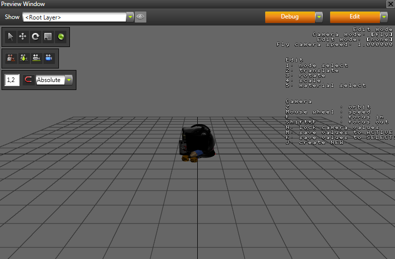 Create a new project and import content