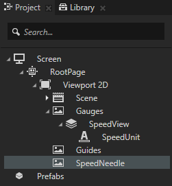 Step 1 - Create the speed needle