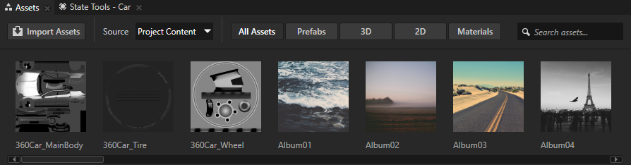 Step 1 - Create a new project and import assets