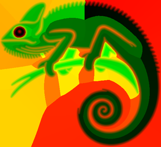 Screenshot of a generated SDF texture